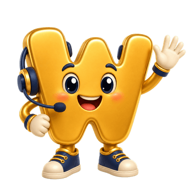Wizy chat mascot